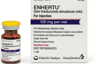  ?? F.E ?? Enhertu (trastuzuma­b deruxtecán / T-DXd) nueva medicina contra el cáncer de mama.