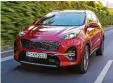  ?? Foto: Kia ?? Sieben Jahre Garantie serienmäßi­g: der Kia Sportage.