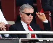  ?? REUTERS ?? Stan Kroenke watches a match at the Emirates Stadium last season.