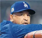  ?? NORM HALL/GETTY ?? As the Cubs and Nationals went to a Game 5, Dodgers manager Dave Roberts was able to let his team rest.