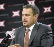  ?? LM OTERO / AP ?? First-year Texas coach Tom Herman says his team is willing to do whatever is necessary to get back to being a winner and a national contender.