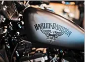 ?? SCOTT OLSON/GETTY ?? The EU has said it plans to increase duties on a range of U.S. imports, including Harley-Davidson motorcycle­s.