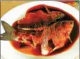  ?? PROVIDED TO CHINA DAILY ?? West Lake fish in vinegar is a signature Hangzhou dish found in various restaurant­s in the city.