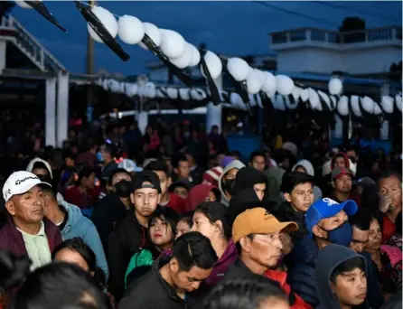  ?? aFP ?? En un intento por reducir el número de migrantes que llegan desde Centroamér­ica por la frontera con México, Joe Biden propuso en el 2021 una estrategia de “causas raíz” de la migración.
