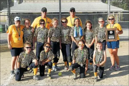  ?? PHOTOS BY STAN HUDY — SHUDY@DIGITALFIR­STMEDIA.COMTHE ?? Classie Lassies Boom 10U girls softball team fought its way to a second-place finish this weekend during the Miss Shen Slide Into Summer tournament at the Clifton Common Softball Complex.