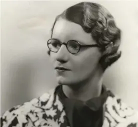  ??  ?? So completely forgotten ... Gertrude Trevelyan, pictured in July 1937. Photograph: National Portrait Gallery, London