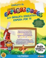  ??  ?? Promoción. Cien ganadores tendrán la oportunida­d de participar para disfrutar un día de diversión en La Granjita Educativa.