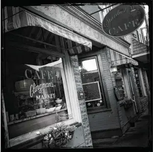  ??  ?? The Stardust Cafe in Lewisburg, W. Va., has been a popular dining spot during Texans training camp.