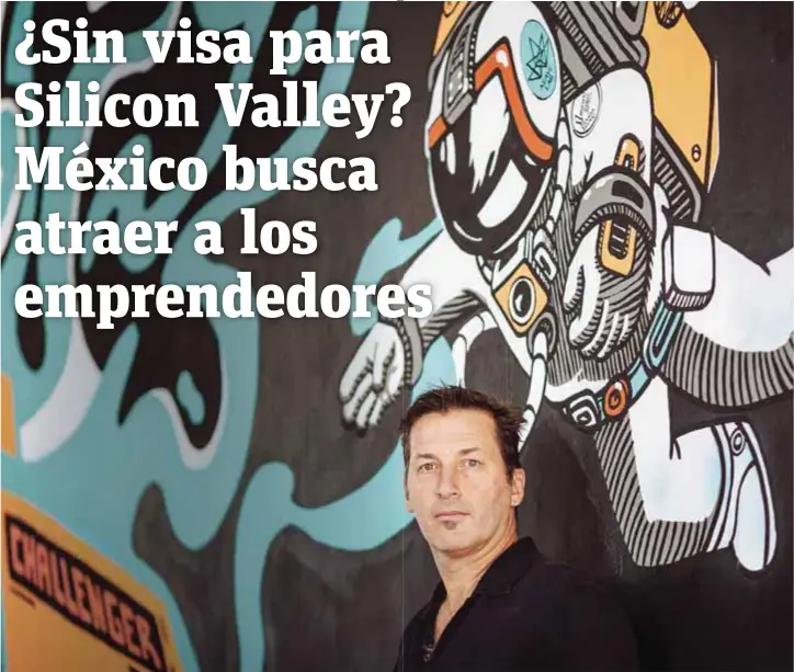  ?? |THE NEW YORK TIMES ?? Andy Kieffer, fundador de Agave Lab Ventures, una empresa de capital emprendedo­r y de riesgo ubicada en Guadalajar­a.