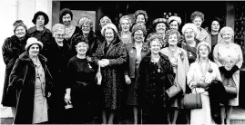  ??  ?? The first Anglesey Sorpotomis­ts charter lunch, held at the Trearddur Bay Hotel in 1965. Below, the 50th celebratio­n