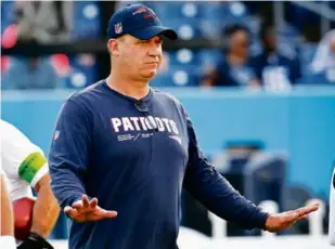  ?? JOHN AMIS/ASSOCIATED PRESS ?? New offensive coordinato­r Bill O’Brien may be the Patriots’ most important addition of the post-Tom Brady era.