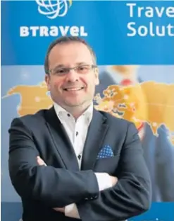  ?? T. MILETIĆ/PIXSELL ?? Dalibor Bilić, predsjedni­k Uprave tvrtke BTravel