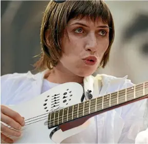  ??  ?? The glamorous and innovative Aldous Harding.