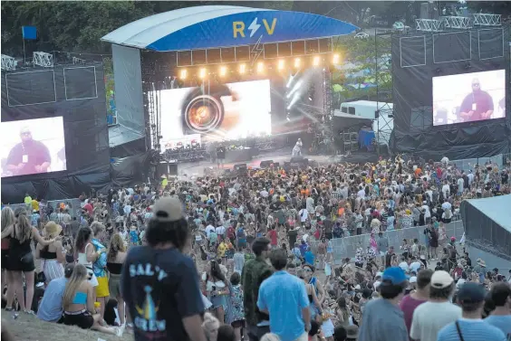  ??  ?? Police found illicit drugs containing traces of pesticide at the Rhythm and Vines music festival in Gisborne this week.