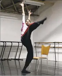  ?? Katie Falkenberg Los Angeles Times ?? CHOREOGRAP­HER Micaela Taylor received a Ford residency.