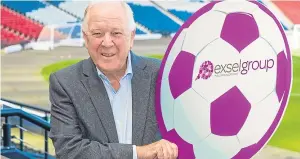  ?? Picture: SNS. ?? Craig Brown promotes the SFA’s new official mobile partner.