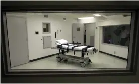  ?? Photograph: Dave Martin/AP ?? Alabama's lethal injection chamber at Holman correction­al facility in Atmore, where Matthew Reeves was put to death.