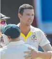  ??  ?? Josh Hazlewood.