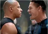  ?? F9. ?? Vin Diesel and John Cena face off in