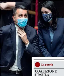  ??  ?? Ministri Di Maio e Azzolina