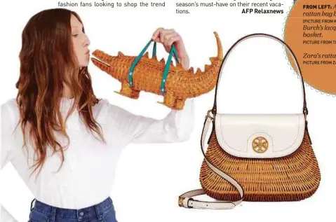  ?? (PICTURE FROM KATE SPADE IG); PICTURE FROM TORYBURCH.COM; PICTURE FROM ZARA.COM ?? FROM LEFT: