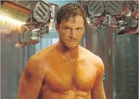  ?? DISNEY/ MARVEL ?? Moviegoers were treated to site of Chris Pratt in Guardians of the Galaxy.