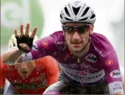  ?? (Photo Epa) ?? Le sprinteur italien a remporté sa quatrième victoire d’étape, hier sur le Tour d’Italie .