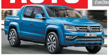  ?? PHOTOS COURTOISIE ?? S’il débarquait en Amérique du Nord, le Volkswagen Amarok concurrenc­erait entre autres la Série F de Ford, le Nissan Frontier ainsi que le Toyota Tacoma.