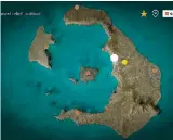  ??  ?? Underwater vehicles and drones were used to create a synthetic topographi­c relief basemap and analyze its particular geomorphol­ogical and ecological structures as well as all human interventi­ons.