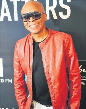  ?? Picture: Gallo Images ?? TRAGIC. Tributes poured in for musician Robbie Malinga, who died on Christmas day, after suffering from anaemia.