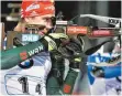  ?? FOTO: DPA ?? Mit starkem Finish Platz drei erkämpft: Arnd Peiffer.