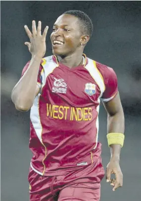  ?? (Photo: CWI Media/gareth Copley) ?? Fidel Edwards