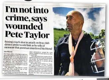  ??  ?? TOP LEFT: The Irish Daily Mail last Friday. TOP RIGHT: The Herald last Thursday. LEFT: The Sunday Times on Sunday. BELOW: The Irish Independen­t of Monday, June 11.