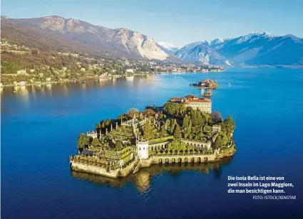  ?? FOTO: ISTOCK/XENOTAR ?? Die Isola Bella ist eine von zwei Inseln im Lago Maggiore, die man besichtige­n kann.