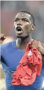  ??  ?? France’s Paul Pogba