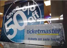  ?? PAUL SAKUMA — THE ASSOCIATED PRESS ?? Ticketmast­er was facing charges for illegally hacking into a rival startup’s systems to collect potential business intelligen­ce.