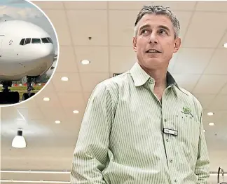  ?? FILE ?? Incoming Air New Zealand boss Greg Foran has asked airline staff to provide feedback to help him better understand the airline and develop a new strategic plan.