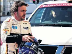  ??  ?? RETO. McLaren y Alonso quieren progresar con el motor Renault.