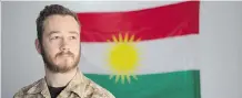  ?? CRYSTAL SCHICK ?? John Gallagher joined U. S- backed Kurdish militia in July.