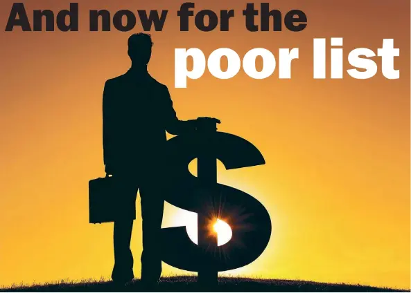  ??  ?? The NBR Rich List revealed that 60 individual­s or families are worth a combined $60 billion.