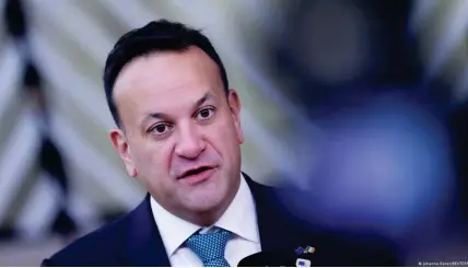  ?? ?? Leo Varadkar ist schon als Parteichef zurückgetr­eten und gibt in Kürze auch das Amt des irischen Ministerpr­äsidenten auf
Bild: Johanna Geron/REUTERS