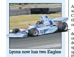  ??  ?? Lyons now has two Eagles