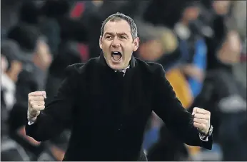  ?? PHOTO: MICHAEL STEELE/GETTY IMAGES ?? Swansea City manager Paul Clement is upbeat about causing an upset when his resurgent team face a title-chasing Chelsea at Stamford Bridge tomorrow.