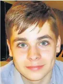  ??  ?? FOUND DEAD Teenager Owen