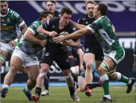  ??  ?? Lee Jones was happy with Glasgow’s six-try win against Benetton