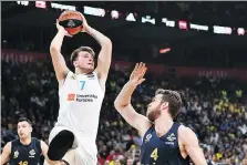  ?? ANDREJ ISAKOVIC/AFP/GETTY IMAGES ?? Slovenian star Luka Doncic is expected to be a high pick Thursday as the “most accomplish­ed European teenager to ever come into the draft.”