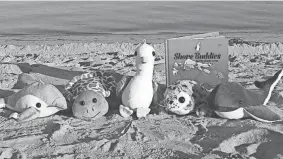  ?? REVIEWED.COM ?? Shore buddies are a line of toys modeled after endangered marine life, made from materials the threaten them.