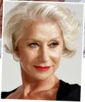  ??  ?? Because she’s worth it: Our exclusive photos of Helen Mirren modelling for L’Oreal