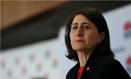  ?? Photograph: Bianca de Marchi/AAP ?? NSW premier Gladys Berejiklia­n says there are still too many people having gatherings or leaving the house with symptoms, leading to more Covid cases.