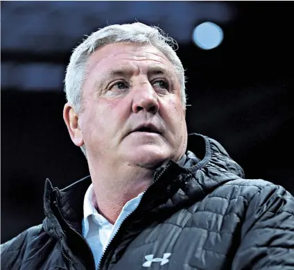  ??  ?? Battle-hardened: Steve Bruce has won promotion to the Premier League four times and aims to take Aston Villa up via the play-offs